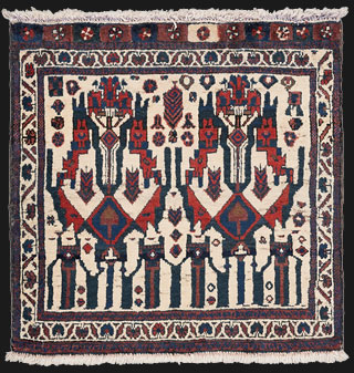 Afschar - Persien - Größe 65 x 65 cm