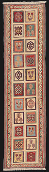 Afschar-Tabii - Persien - Größe 197 x 50 cm