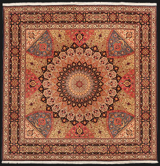 Täbriz - Persien - Größe 250 x 250 cm