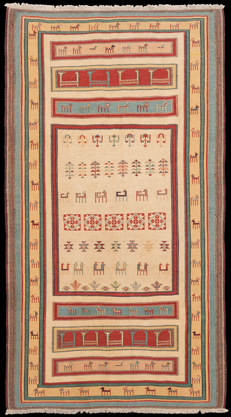 Afschar-Tabii - Persien - Größe 265 x 147 cm