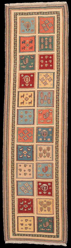 Afschar-Tabii - Persien - Größe 285 x 80 cm