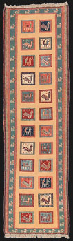 Afschar-Tabii - Persien - Größe 184 x 52 cm
