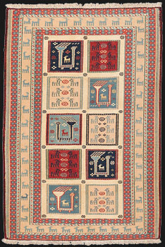 Afschar-Tabii - Persien - Größe 145 x 99 cm