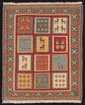 Afschar-Tabii - Persien - Größe 87 x 71 cm