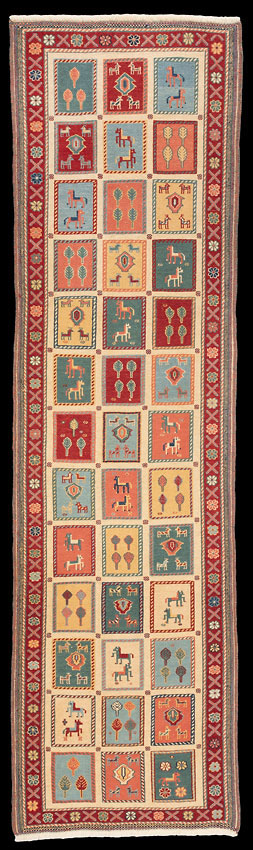 Afschar-Tabii - Persien - Größe 292 x 82 cm