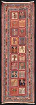 Afschar-Tabii - Persien - Größe 210 x 71 cm