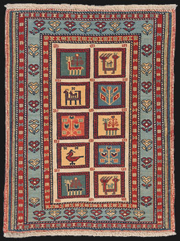 Afschar-Tabii - Persien - Größe 92 x 70 cm