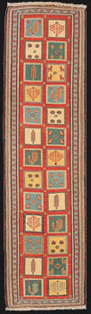 Afschar-Tabii - Persien - Größe 209 x 57 cm