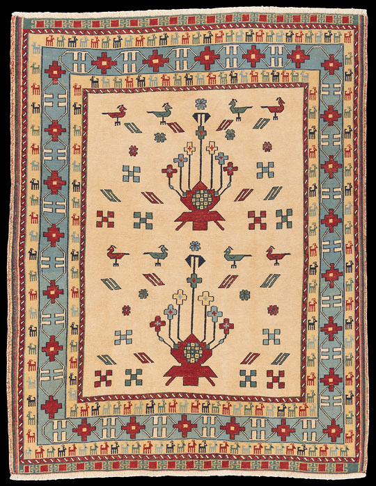 Afschar-Tabii - Persien - Größe 193 x 153 cm