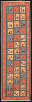 Afschar-Tabii - Persien - Größe 293 x 90 cm