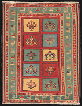 Afschar-Tabii - Persien - Größe 134 x 105 cm