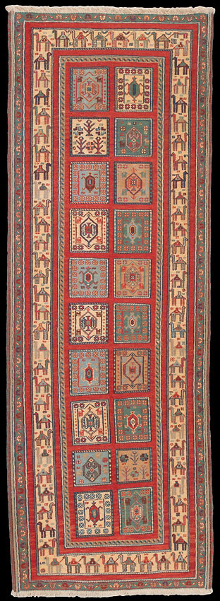 Afschar-Tabii - Persien - Größe 250 x 86 cm