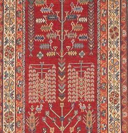 Afschar-Tabii - Persien - Größe 292 x 79 cm