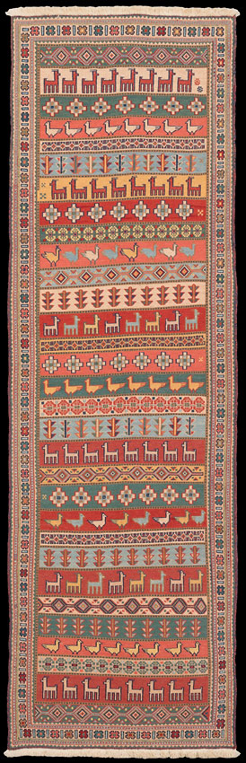Afschar-Tabii - Persien - Größe 261 x 82 cm