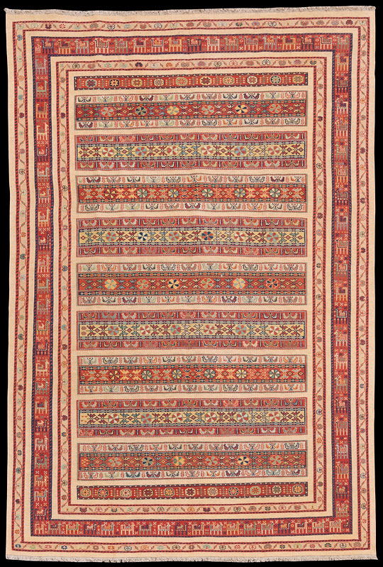 Afschar-Tabii - Persien - Größe 317 x 216 cm
