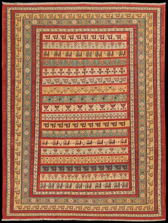 Afschar-Tabii - Persien - Größe 295 x 224 cm