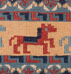 Afschar-Tabii-Kissen - Persien - Größe 45 x 40 cm