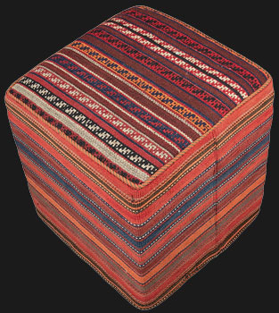 Schahsawan-Sitzwürfel - Persien - Größe 42 x 42 cm
