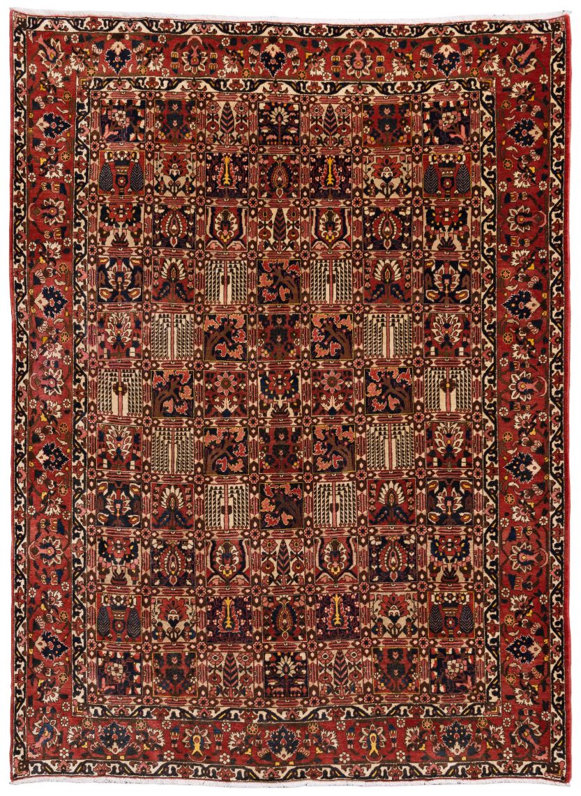 Bild eines Bachtiar aus Persien in der Göße 352 x 260 cm