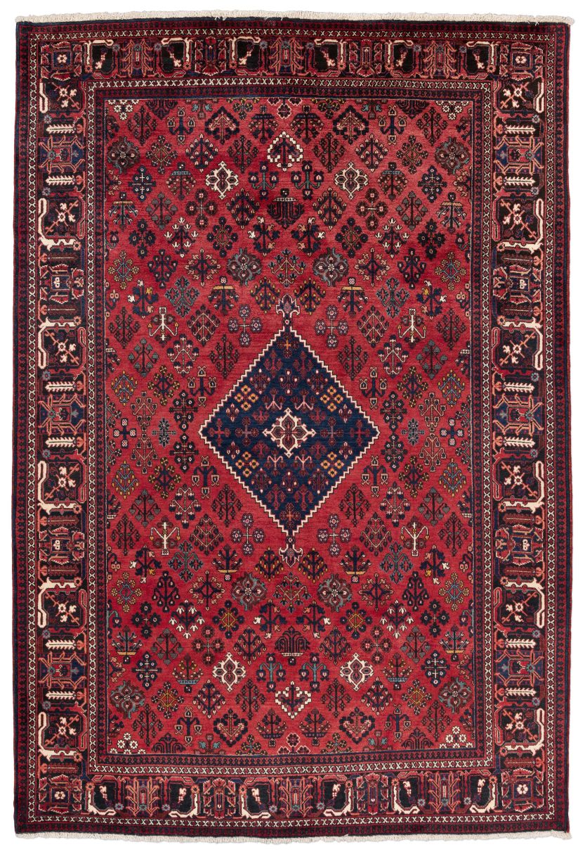 Bild eines Mey-Mey aus Persien in der Göße 328 x 220 cm