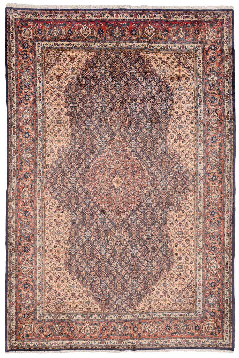 Bild eines Sarough aus Persien in der Göße 325 x 214 cm