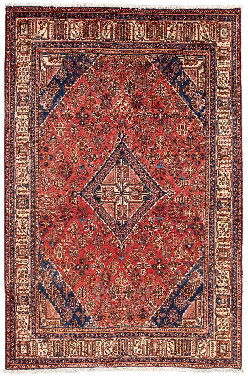 Bild eines Mortschekord aus Persien in der Göße 347 x 227 cm