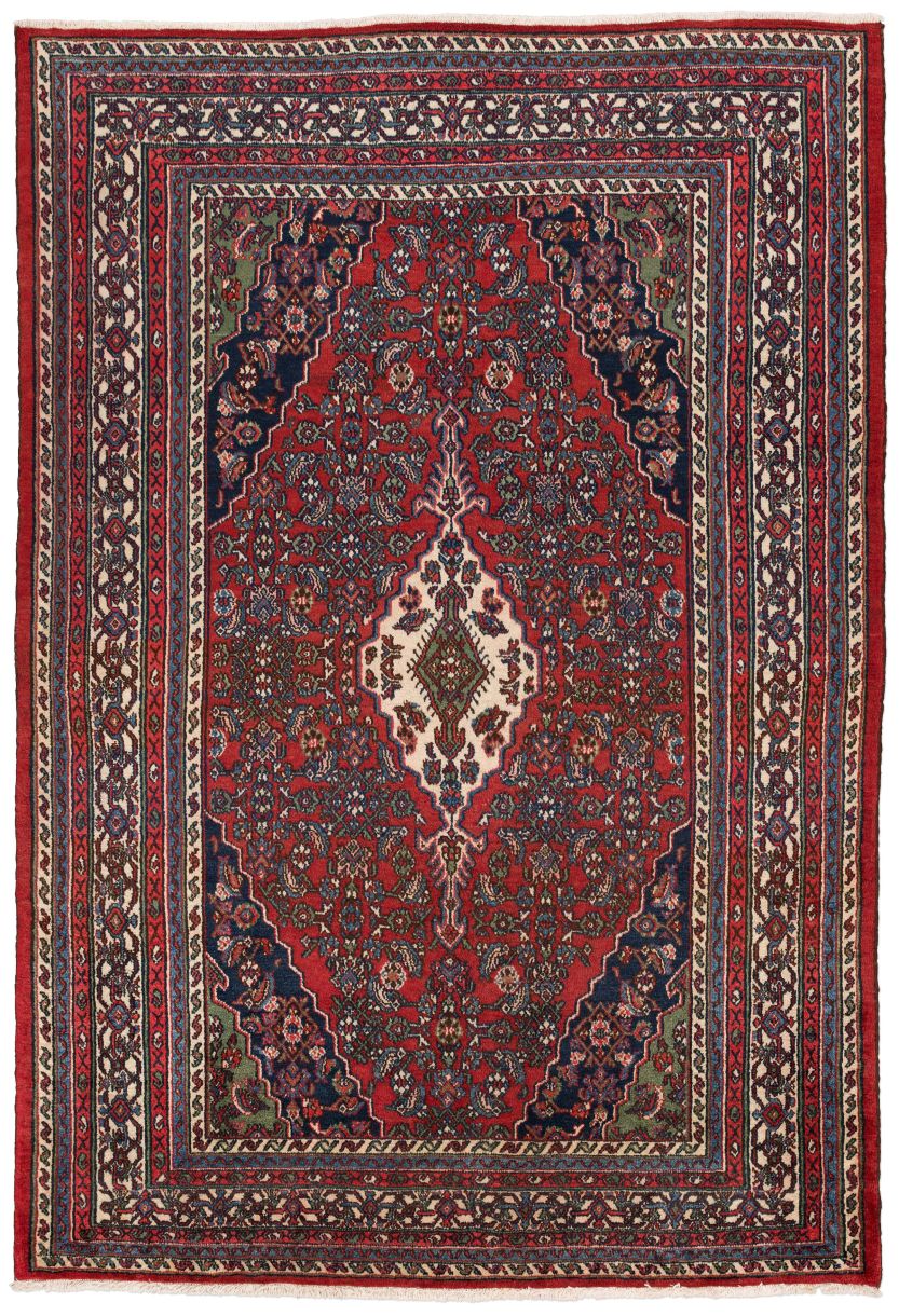 Bild eines Hossenabad aus Persien in der Göße 270 x 188 cm