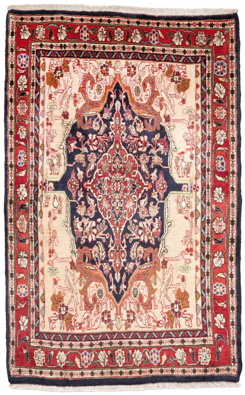 Bild eines Sarough aus Persien in der Göße 169 x 107 cm