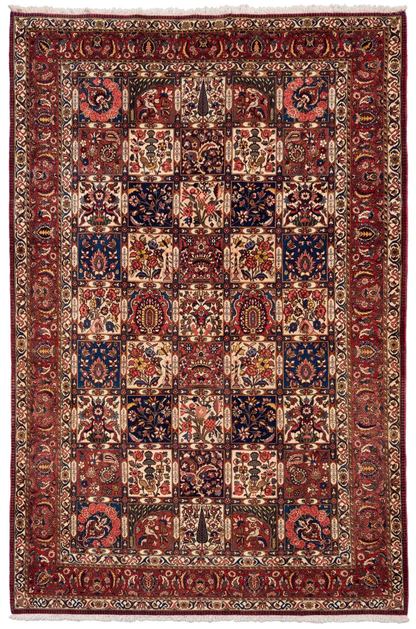 Bild eines Bachtiar aus Persien in der Göße 310 x 204 cm
