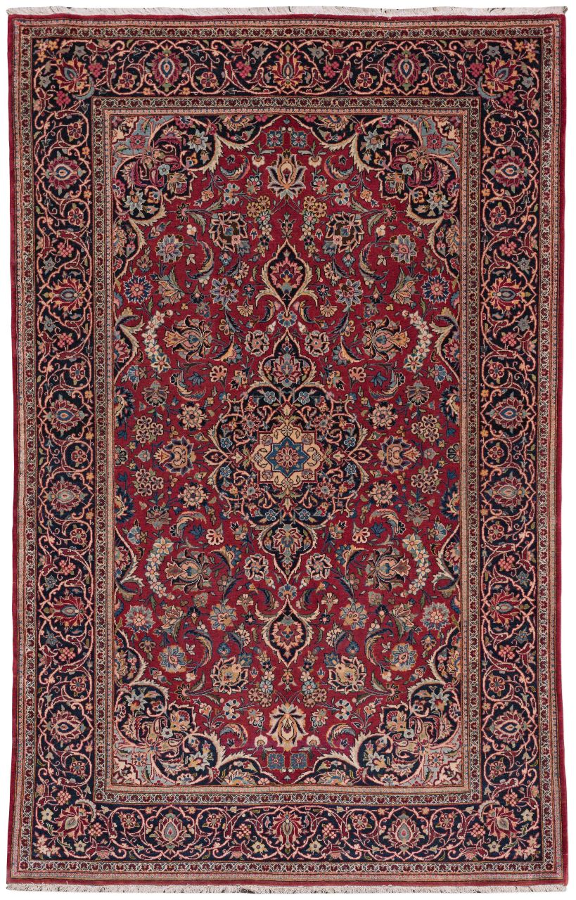 Bild eines Keschan aus Persien in der Göße 208 x 134 cm