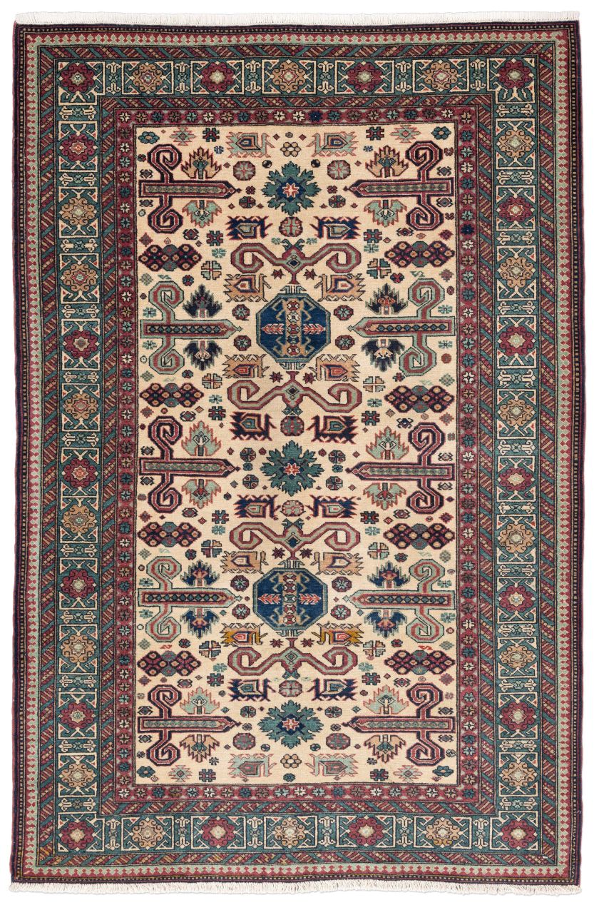 Bild eines Azerbaidjan aus Kaukasus in der Göße 208 x 137 cm