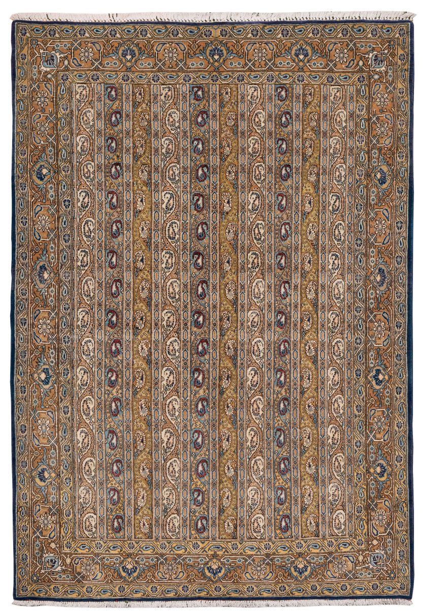 Bild eines Ghom aus Persien in der Göße 205 x 135 cm