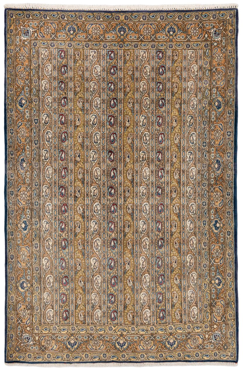 Bild eines Ghom aus Persien in der Göße 205 x 135 cm