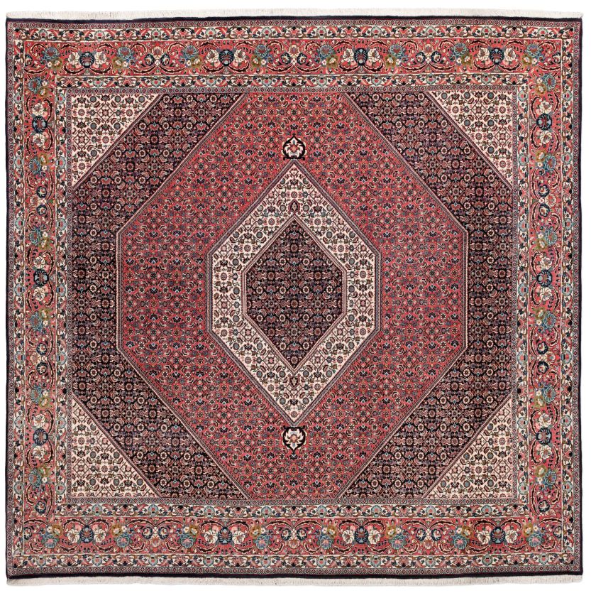 Bild eines Bidjar aus Persien in der Göße 253 x 248 cm