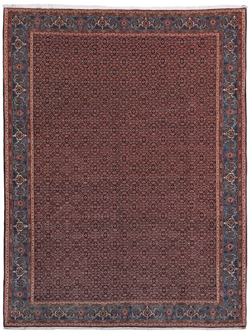 Bild eines Bidjar aus Persien in der Göße 338 x 258 cm