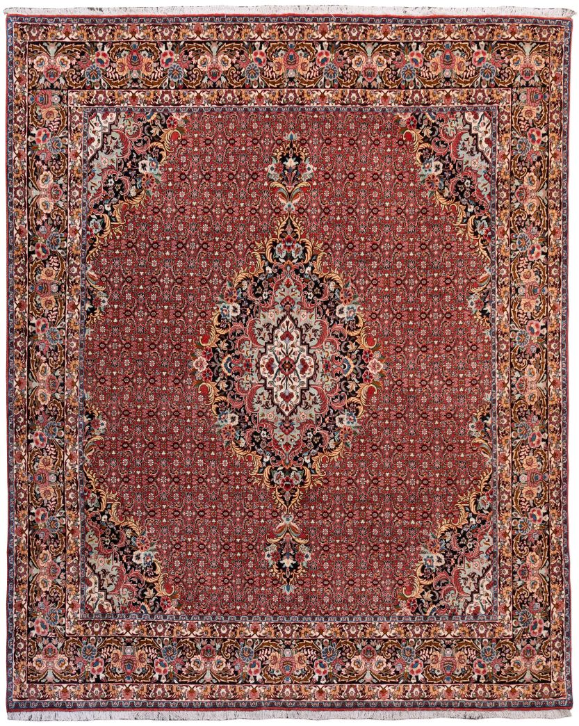 Bild eines Bidjar aus Persien in der Göße 308 x 250 cm