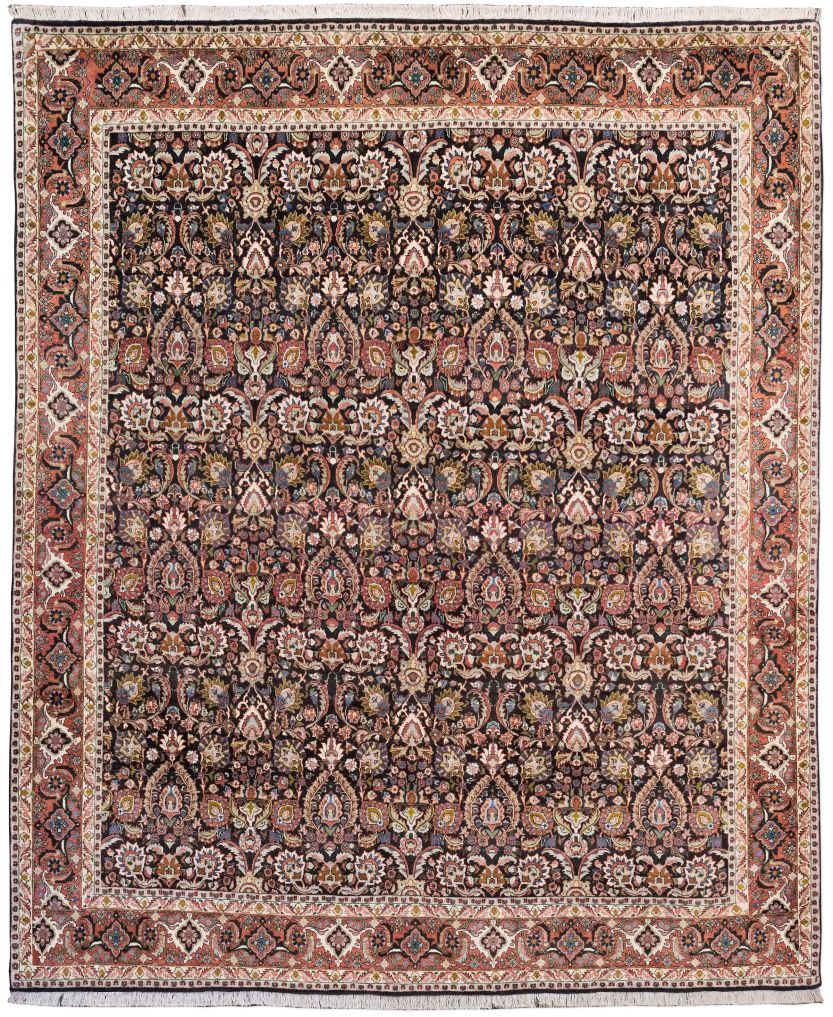 Bild eines Bidjar aus Persien in der Göße 298 x 246 cm