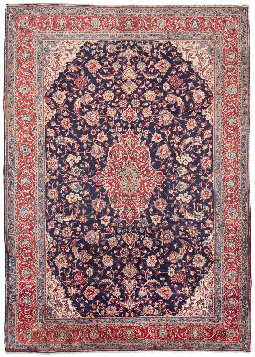 Bild eines Sarough aus Persien in der Göße 320 x 227 cm