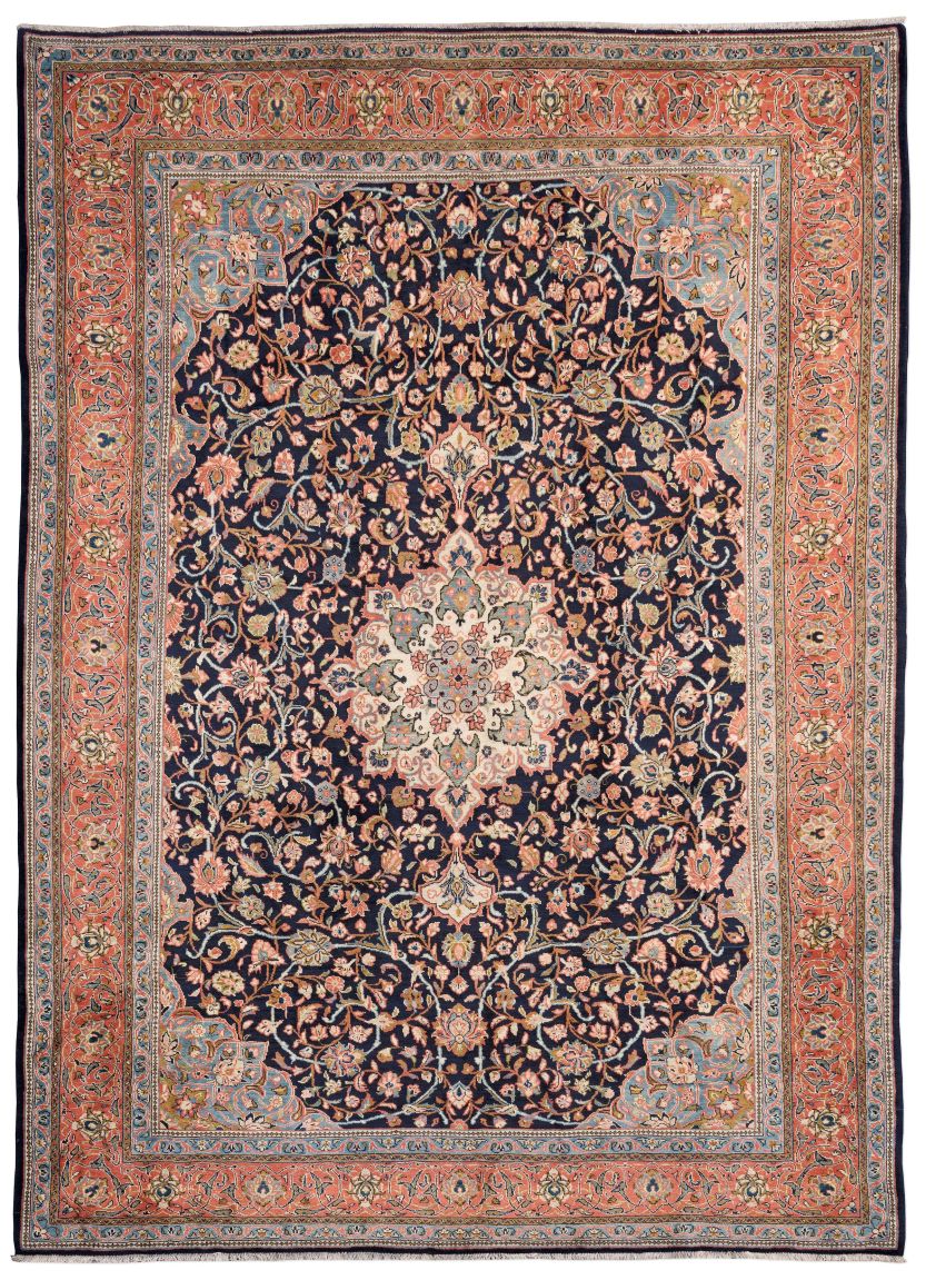 Bild eines Sarough aus Persien in der Göße 317 x 230 cm
