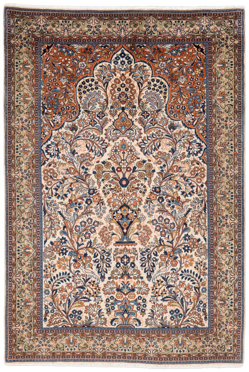 Bild eines Ghiassabad aus Persien in der Göße 157 x 108 cm