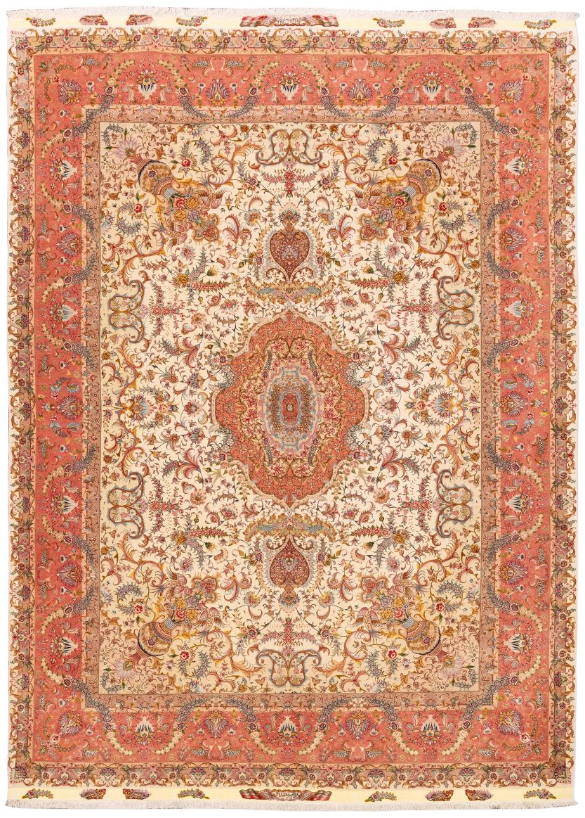 Bild eines Täbriz aus Persien in der Göße 414 x 302 cm