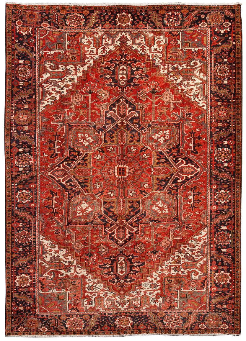 Bild eines Heriz aus Persien in der Göße 350 x 250 cm