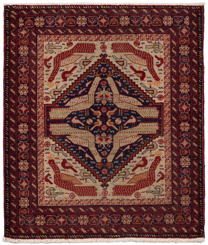 Bild eines Ferdos aus Persien in der Göße 84 x 72 cm
