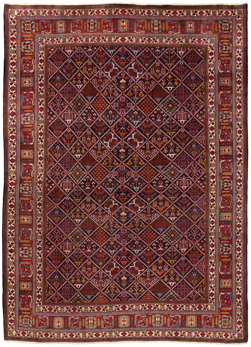 Bild eines Mortschekord aus Persien in der Göße 360 x 263 cm