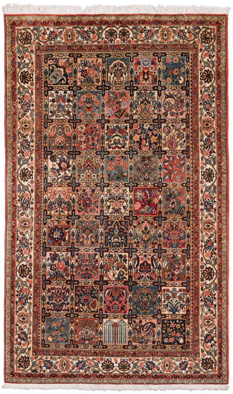 Bild eines Bachtiar aus Persien in der Göße 255 x 155 cm