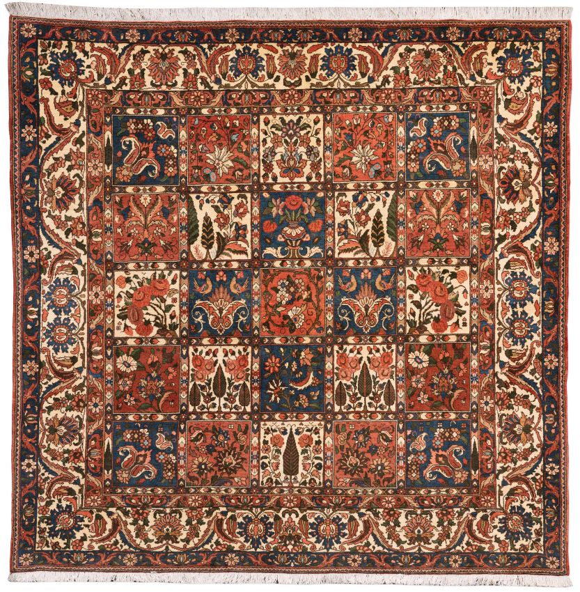 Bild eines Bachtiar aus Persien in der Göße 196 x 193 cm