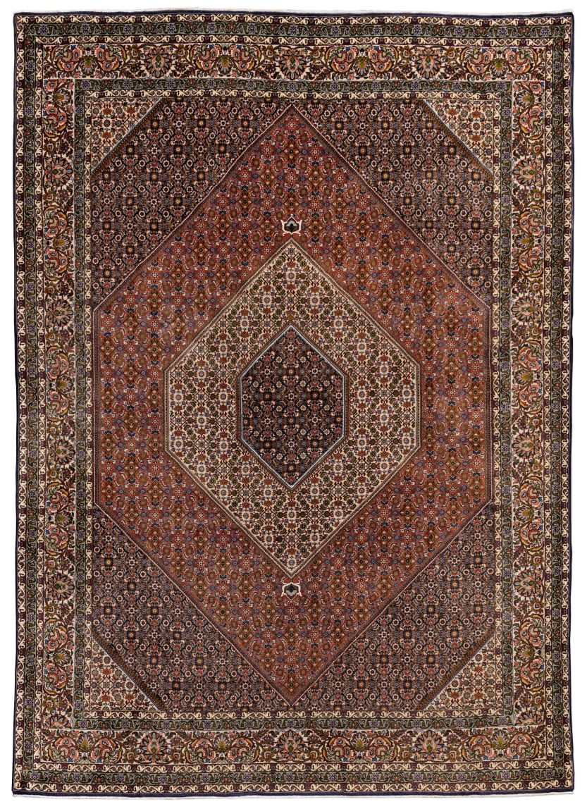 Bild eines Bidjar aus Persien in der Göße 351 x 251 cm