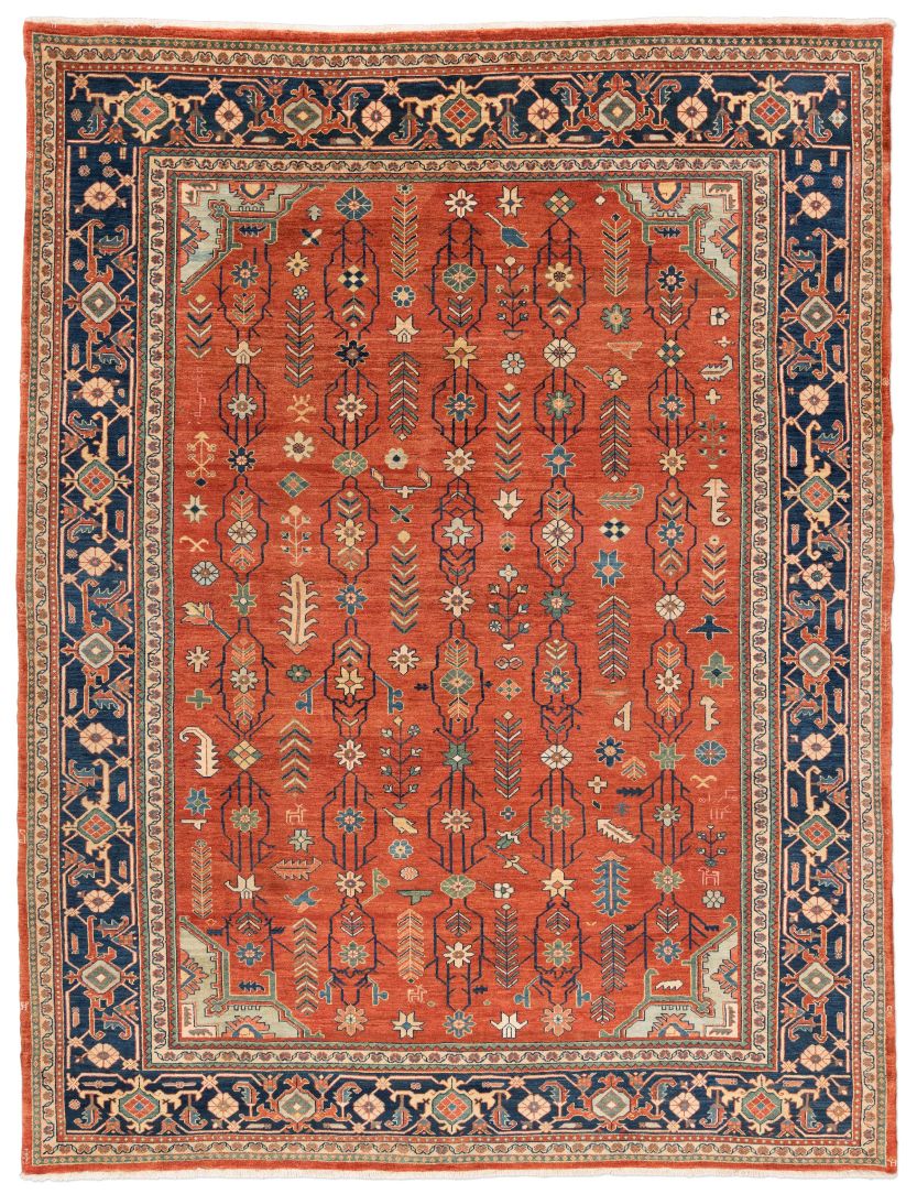 Bild eines Ghadimi aus Persien in der Göße 346 x 262 cm