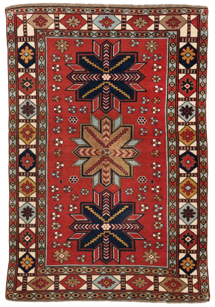 handgeknüpfter Orienteppich Derbent aus Dagestan Maß 175x119 cm