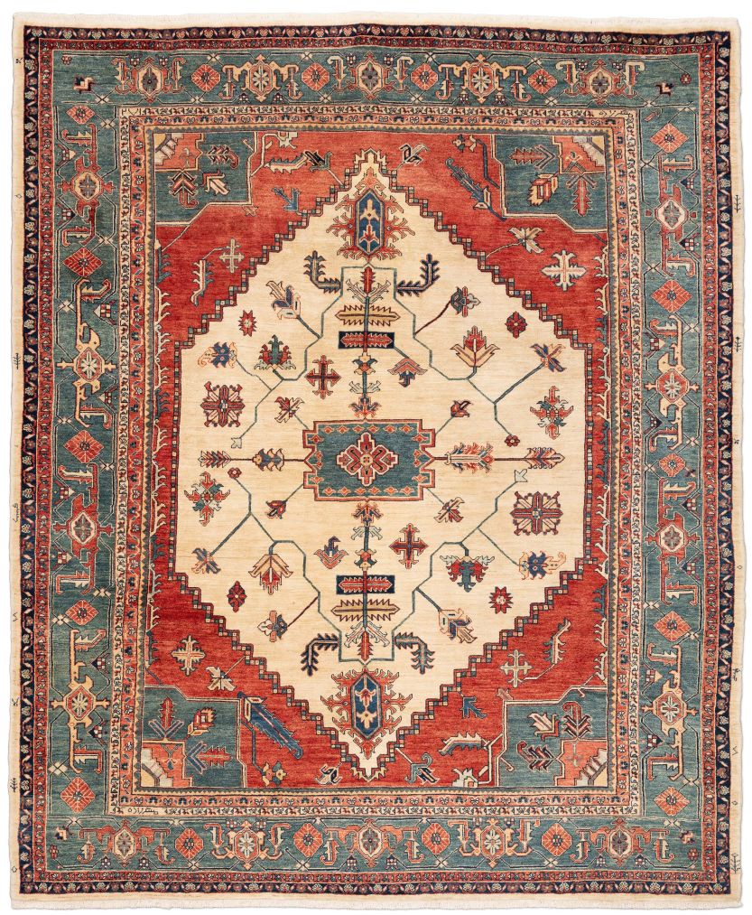 Bild eines Ghadimi aus Persien in der Göße 348 x 290 cm